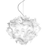 Slamp - Lampadario a sospensione Veli Large – White Opal