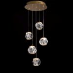 Lampadario a Sospensione Ciottolo 5 Luci LED – ILLUMINATI LIGHTING