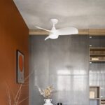 Ventilatore a soffitto con luce LED Perenz 7192 – bianco moderno con motore DC silenzioso