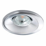 Faretto da Incasso per Cartongesso Cromo Lucido Ø98 mm – GU10
