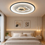 Plafoniera LED 72W CCT Ø48 cm 3000K 4000K 6500K Grigio Antracite