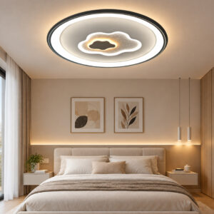 Plafoniera LED 72W CCT Ø48 cm 3000K 4000K 6500K Grigio Antracite